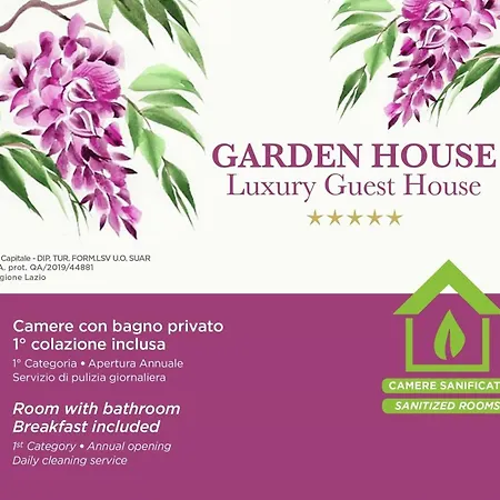 Guest house Garden House - Luxury - Overnight Only Rome